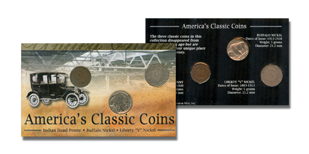L'ensemble Indian Head Penny, Liberty V Nickel, Buffalo Nickel L'ensemble Indian Head Penny, Liberty V Nickel, Buffalo Nickel