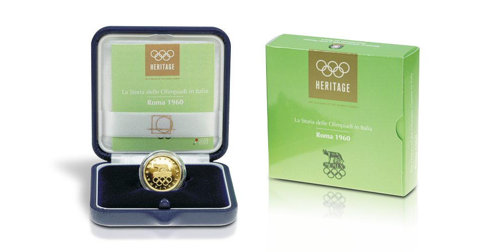 La première pièce olympique en or célébrant les Jeux olympiques d'hiver de 2026 à Rome La première pièce olympique en or célébrant les Jeux olympiques d'hiver de 2026 à Rome
