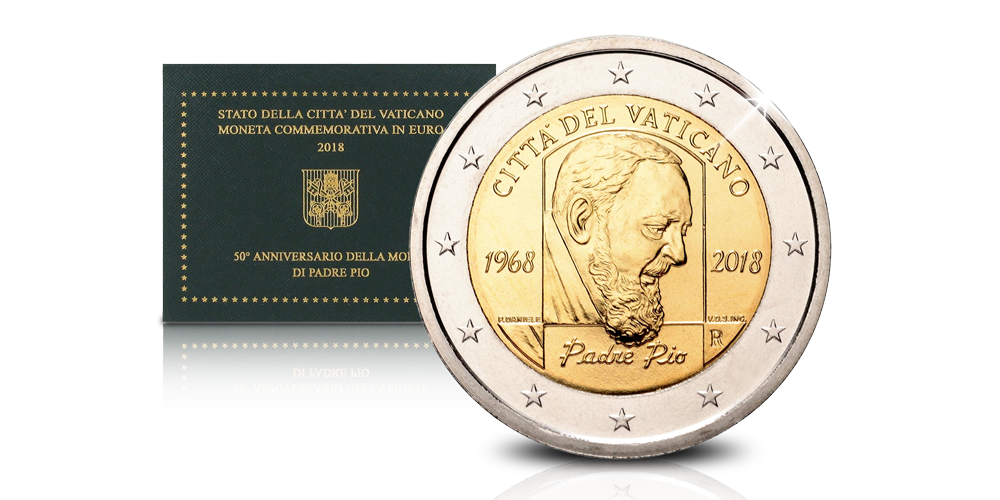 De la Cité du Vatican - Piece commémorative de 2 € De la Cité du Vatican - Piece commémorative de 2 €