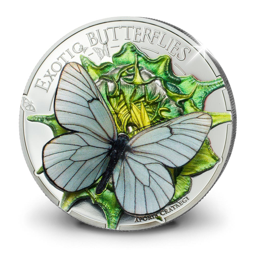 Monnaie 3D - La dernière pièce de la série sans égal « papillons exotiques » Monnaie 3D - La dernière pièce de la série sans égal « papillons exotiques »