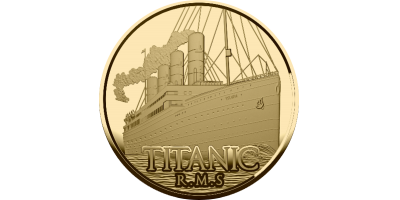 La Petite pièce Titanic en or massif 24 carats ! La Petite pièce Titanic en or massif 24 carats !