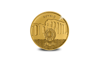 Achetez des pièces - Monnaies en euros - Temple d'Héra en or 24 carats