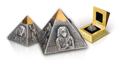 Votre pièce de monnaie pyramide de Chafra