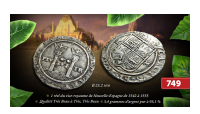 Real d'argent de Charles V frappé en Nouvelle-Espagne 