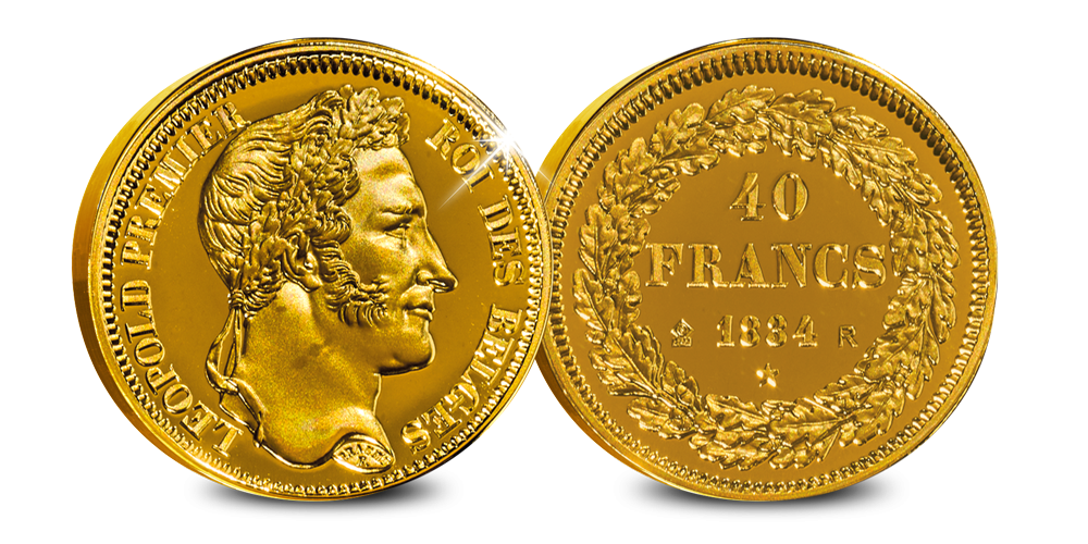 Refrappe des 40 Francs 1834