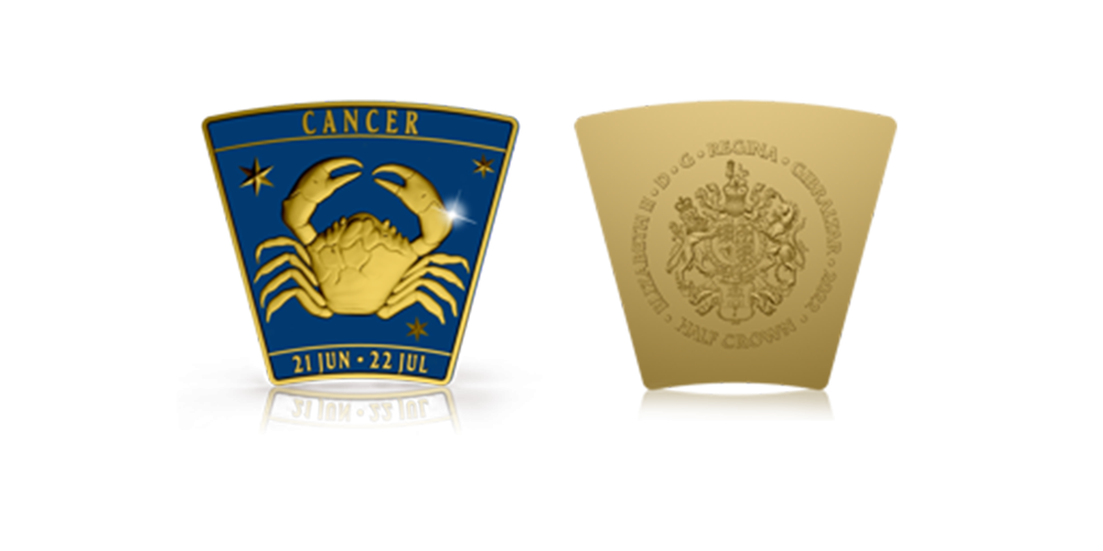 La belle constellation du Cancer telle qu'elle est également représentée sur la célèbre horloge de la Piazza San Marco à Venise. La belle constellation du Cancer telle qu'elle est également représentée sur la célèbre horloge de la Piazza San Marco à Venise.