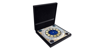 Vos pièces avec les signes du zodiaque de la tour d'horloge de la place Saint-Marc à Venise 
