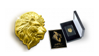 Unieke munt ter ere van de leeuw, het dier dat staat voor kracht, moed en ridderlijke deugden in de heraldiek