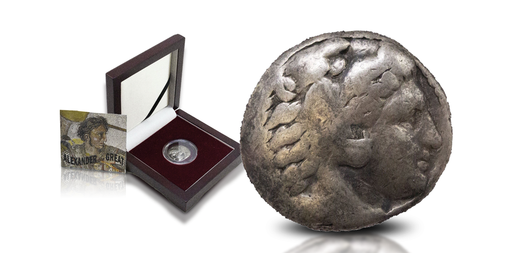 Tétradrachme d'Alexandre le Grand, vieux de 2 300 ans ! Tétradrachme d'Alexandre le Grand, vieux de 2 300 ans !