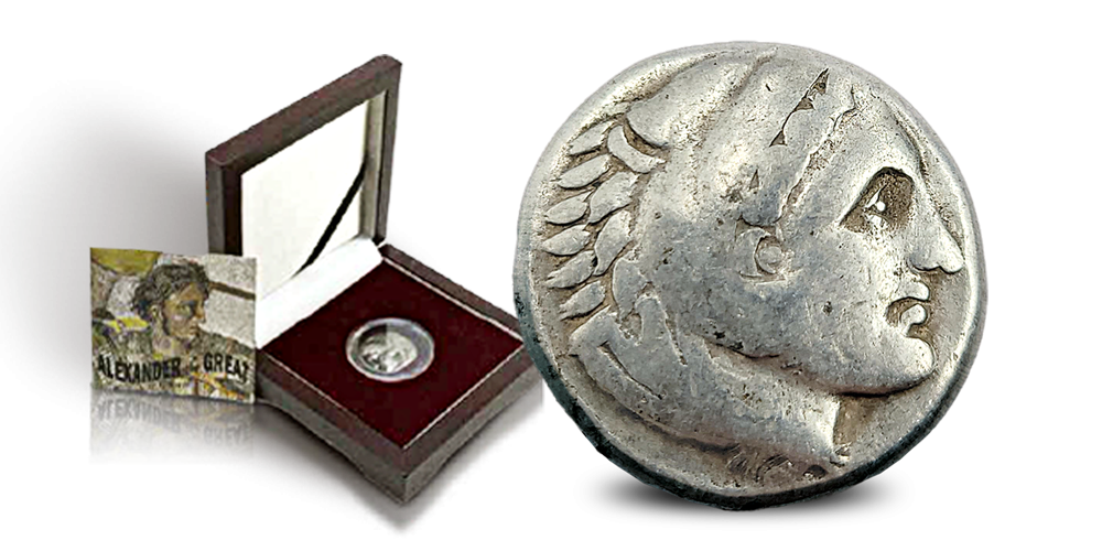 Tetradrachm d'argent d'Alexandre le Grand