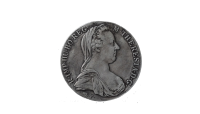 Belle pièce du monde en argent massif de Marie-Thérèse