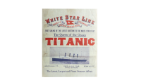 La pièce Titanic en or massif de 1/5 Oz
