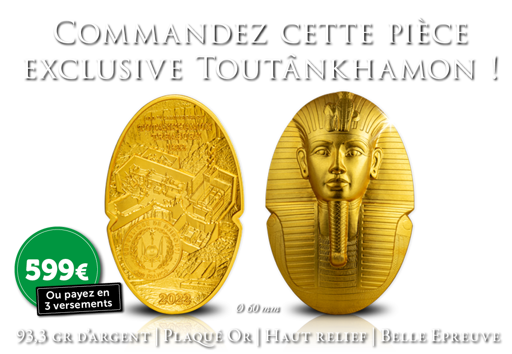 Pièce unique - Le masque de Toutânkhamon ! Tirage extrêmement faible