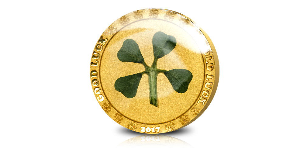 La Pièce d’Or Officielle Trèfle à Quatre Feuilles de 2017 (.9999) La Pièce d’Or Officielle Trèfle à Quatre Feuilles de 2017 (.9999)