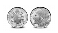 Ensemble Trois Papes en argent