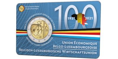 Votre pièce de 2 Euro 2021 exclusif de la Belgique 