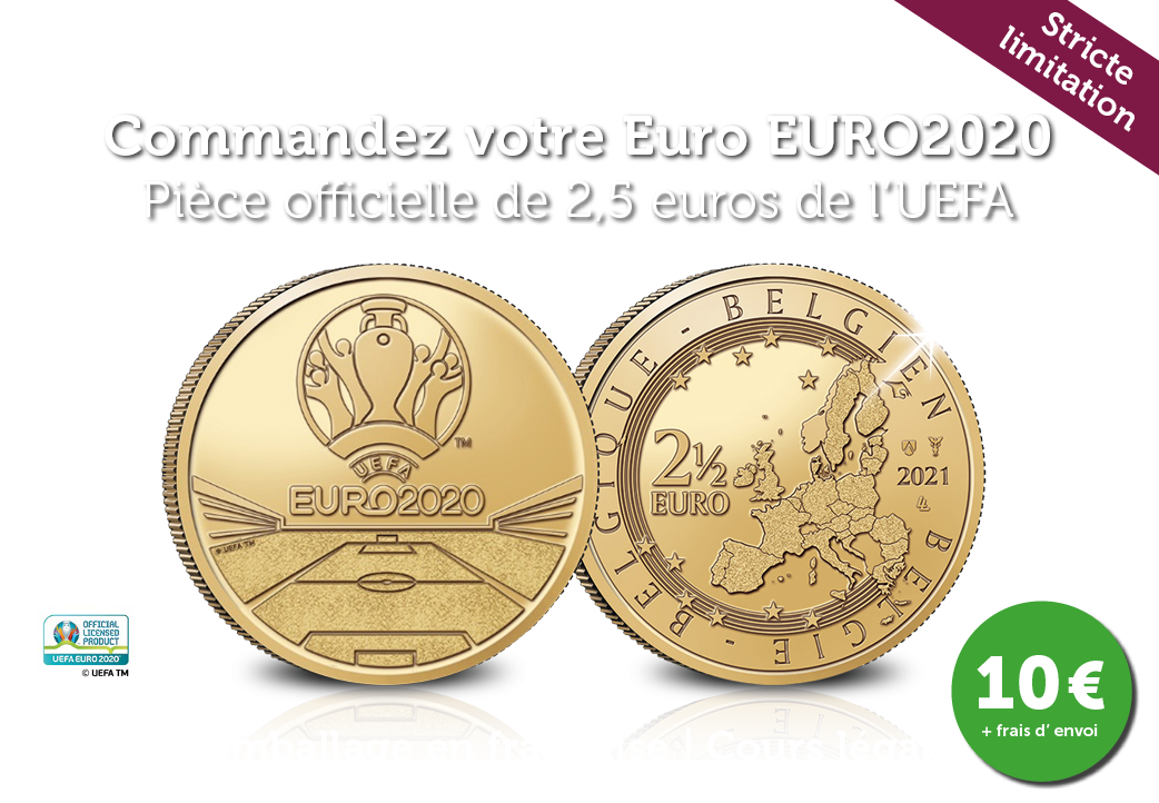 La Pièce Commémorative Euro UEFA | NOUVEAU 2021