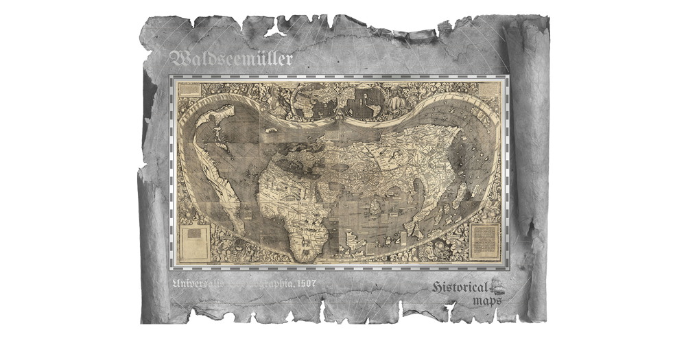 La légendaire 'Universalis Cosmographia' en argent pur La légendaire 'Universalis Cosmographia' en argent pur