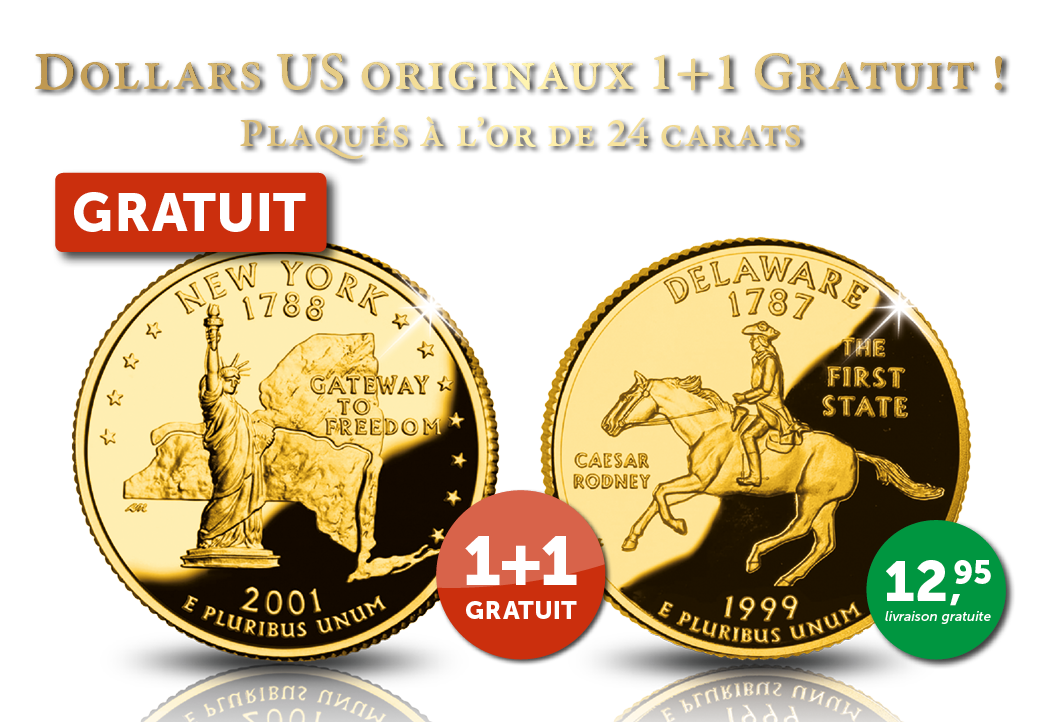La série ‘50 State Quarter’ : 50 pièces uniques