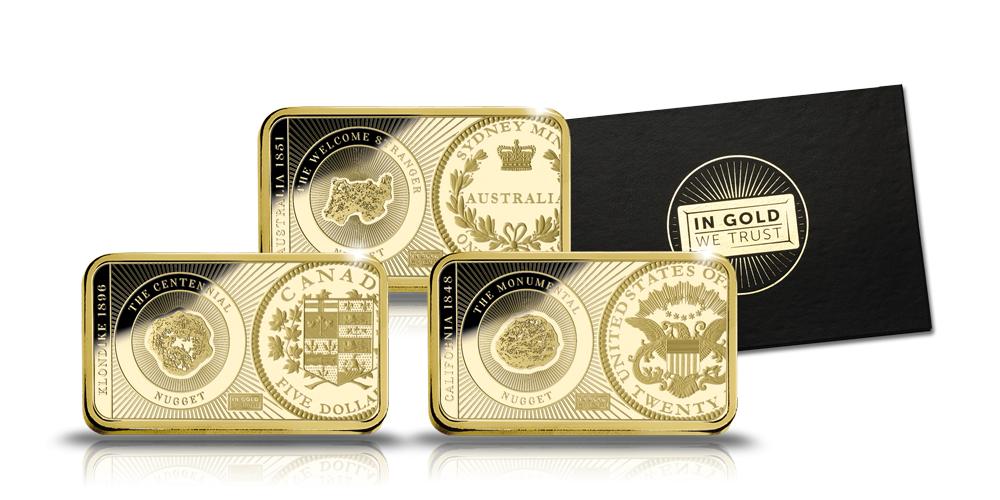 3 Lingots d'or 3 Lingots d'or