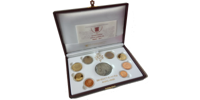 Votre ensemble de pièces en euros de la Cité du Vatican 2011 en qualité Belle Epreuve