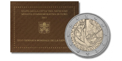 2 Euro Vatican –  Madrid World Youth Day 2011