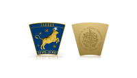 La belle constellation du Taureau telle qu'elle est également représentée sur la célèbre horloge de la Piazza San Marco à Venise.